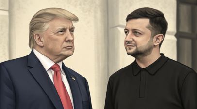 «Я просто хотел узнать, как у него дела»: Трамп заявил, что на саммите НАТО не обсуждал с Зеленским прекращение огня